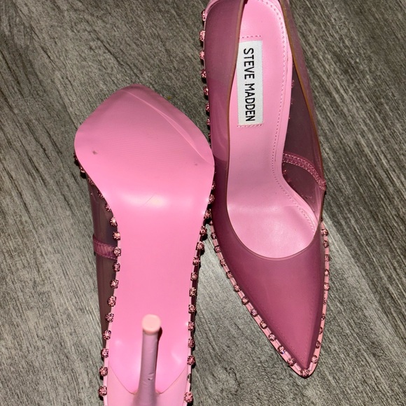 Pink Heels Brand new W8 Steve Madden - Picture 4 of 5